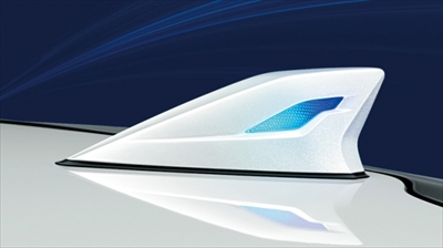 CHR 前期 ZYX10/NGX50 モデリスタ LEDトップノットアンテナ ABS
