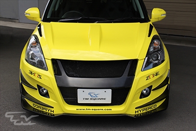 Private Square ボンネット スイフトスポーツ ZC32S TM SQUARE ボンネット | Autostyle