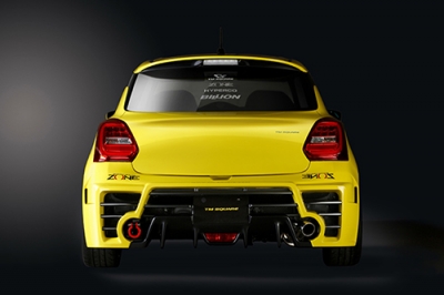 スイフトスポーツ ZC33S リアバンパースポイラー 未塗装品