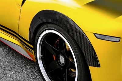 RZ34 フェアレディZ ドライカーボンリヤオーバーフェンダー 素地