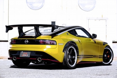 RZ34 フェアレディZ ドライカーボンリヤオーバーフェンダー 素地