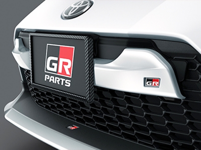 ZN8 GR86 GRエアロノーズコーン ホワイト：K1X クリスタルホワイト