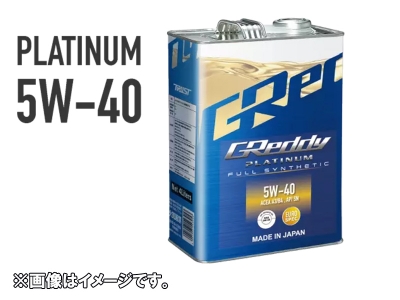 GReddy プラチナム エンジンオイル 5W-40 ACEA A3/B4 API SN 1L