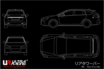 BL5/BL9 レガシィ B4 リアタワーバー | Autostyle