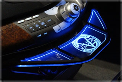 オデッセイ RB3/4 フロントセンターテーブル LEDカラー：ブルー