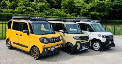 ファンクロス LA650/660 ルーフラック BUSTERS-MINI-WIDE