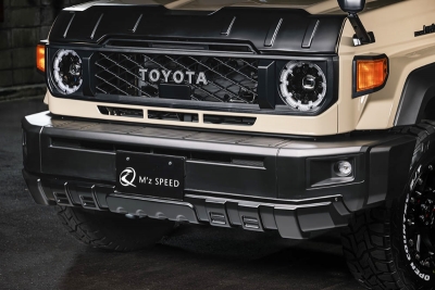 GDJ76W ランドクルーザー70 CROSS LINE フロントバンパーガード AES製